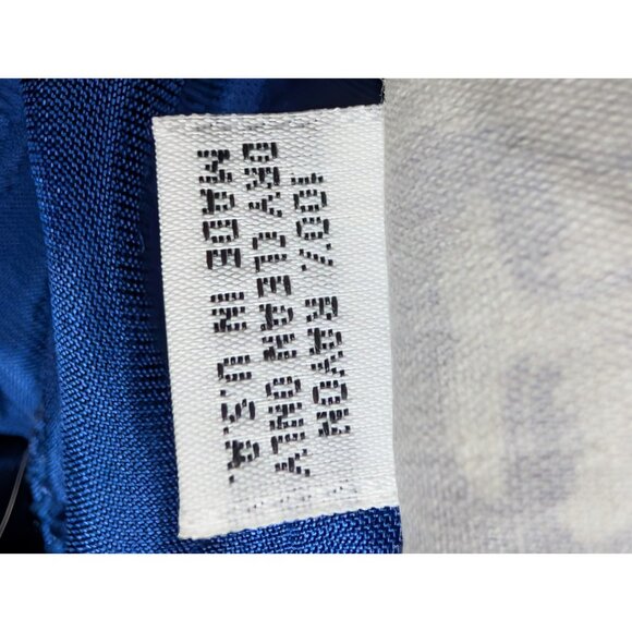 Vtg Betsy Johnson 80s Punk Label Blue Crushed Velvet Backless Midi Dress M Fairy - Picture 9 of 11